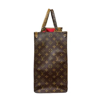 Pre-owned Louis Vuitton Brown Monogram Canvas Shoulder Bag ()