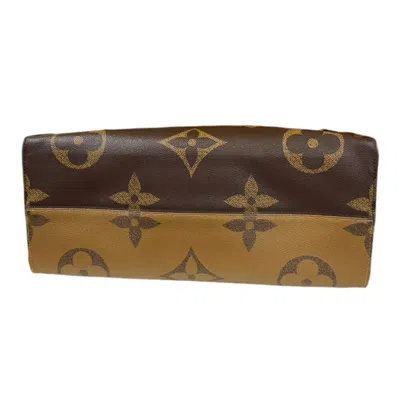 Pre-owned Louis Vuitton Brown Monogram Canvas Shoulder Bag ()