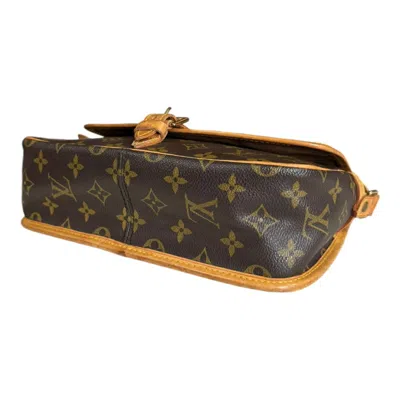 Pre-owned Louis Vuitton Brown Monogram Canvas Shoulder Bag ()