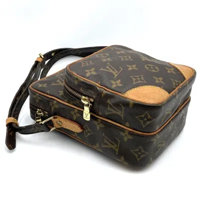 Pre-owned Louis Vuitton Brown Monogram Canvas Shoulder Bag ()
