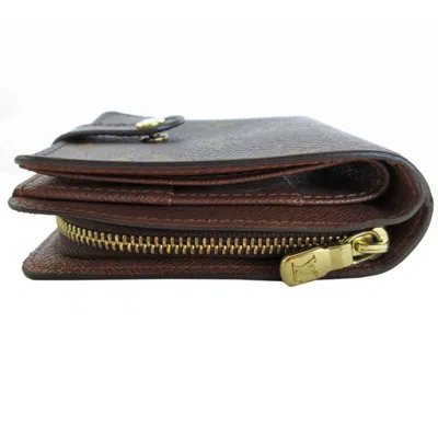 Pre-owned Louis Vuitton Brown Monogram Canvas Wallet (bi-fold) ()