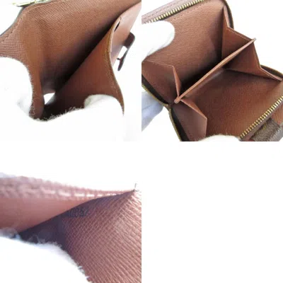 Pre-owned Louis Vuitton Brown Monogram Canvas Wallet (bi-fold) ()