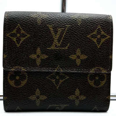 Pre-owned Louis Vuitton Brown Monogram Canvas Wallet (bi-fold) ()