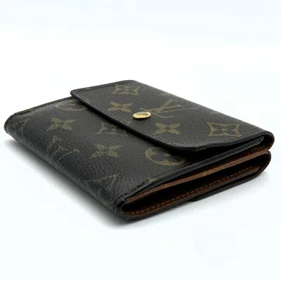 Pre-owned Louis Vuitton Brown Monogram Canvas Wallet (bi-fold) ()