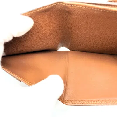 Pre-owned Louis Vuitton Brown Monogram Canvas Wallet (bi-fold) ()