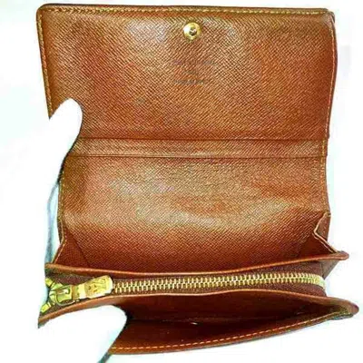 Pre-owned Louis Vuitton Brown Monogram Coin Purse/coin Case ()