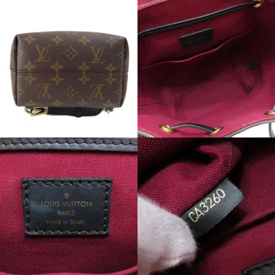 Pre-owned Louis Vuitton Brown Monogram Monogram Backpack () In Brown, Monogram