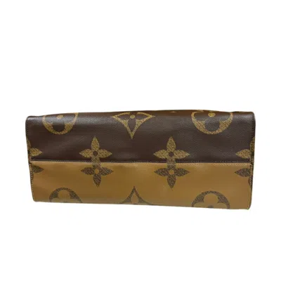 Pre-owned Louis Vuitton Brown Monogram Monogram Monogram Reverse Shoulder Bag () In Brown, Monogram