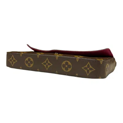 Pre-owned Louis Vuitton Brown Monogram Monogram Pochette Shoulder Bag () In Brown, Monogram