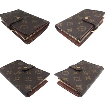 Pre-owned Louis Vuitton Brown Monogram Monogram Wallet (bi-fold) () In Brown, Monogram