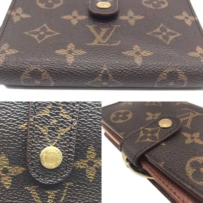 Pre-owned Louis Vuitton Brown Monogram Monogram Wallet (bi-fold) () In Brown, Monogram