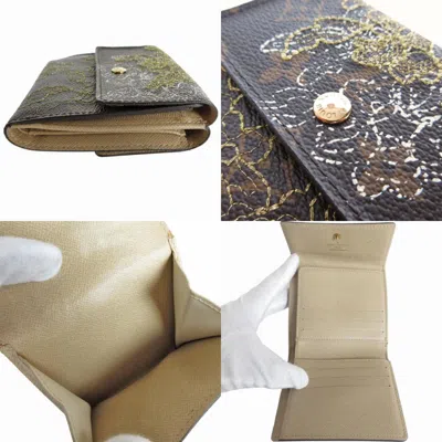 Pre-owned Louis Vuitton Brown Monogram Monogram Wallet (tri-fold) () In Brown, Monogram