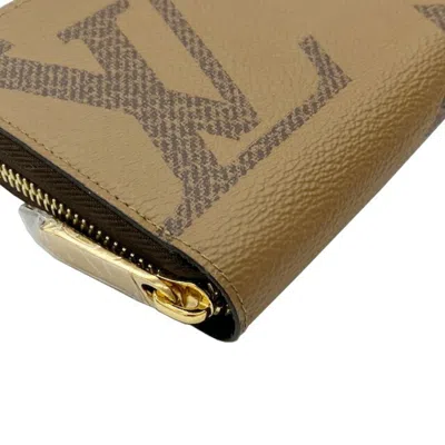 Pre-owned Louis Vuitton Brown Monogram Reverse Long Wallet (bi-fold) ()