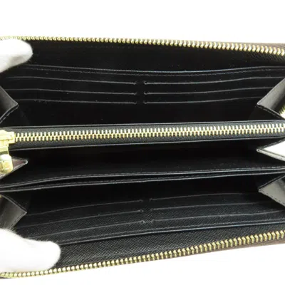 Pre-owned Louis Vuitton Brown Monogram Reverse Long Wallet (bi-fold) ()