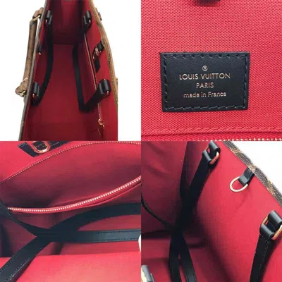 Pre-owned Louis Vuitton Brown Monogram Reverse Tote Bag ()