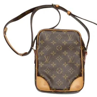 Pre-owned Louis Vuitton Brown Monogram Shoulder Bag ()