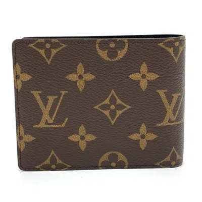 Pre-owned Louis Vuitton Brown Monogram Wallet (bi-fold) ()