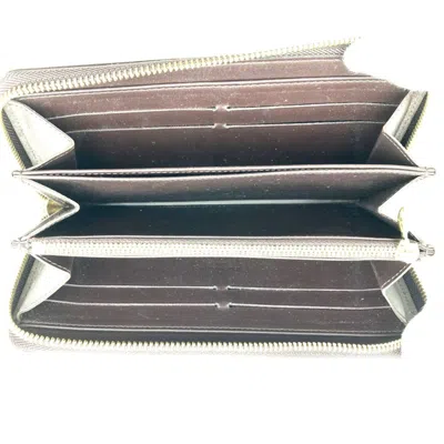 Pre-owned Louis Vuitton Brown Monogram Vernis Long Wallet (bi-fold) ()
