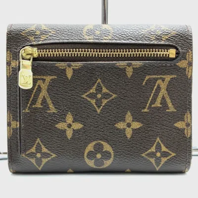 Pre-owned Louis Vuitton Brown Monogram Wallet (tri-fold) ()
