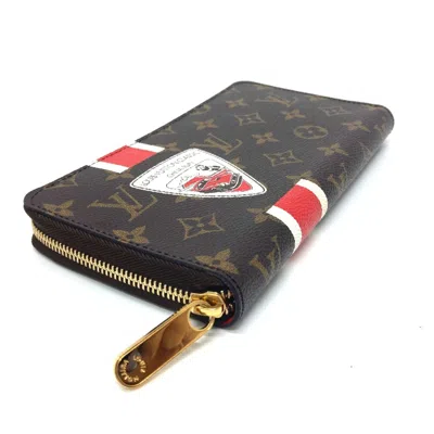 Pre-owned Louis Vuitton Brown Other Long Wallet (bi-fold) ()