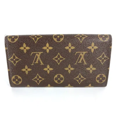 Pre-owned Louis Vuitton Brown Other Long Wallet (bi-fold) ()