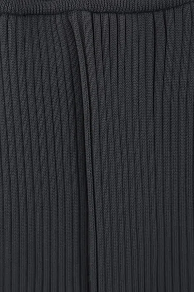 Cfcl Ribbed-knit Trousers In Shadow Gray