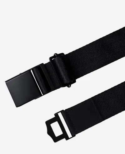 Reaction Kenneth Cole Adjustable Fabric Belt In Black