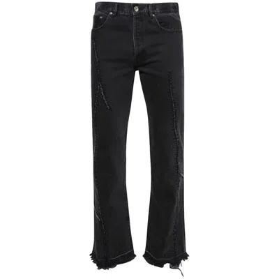 Gallery Dept. Denim Bootcut Jeans In Black