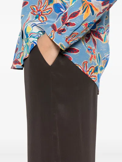 P.a.r.o.s.h Beach Trousers In Black