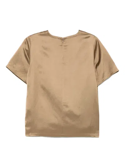 Iris Von Arnim Lua T-shirt In Brown