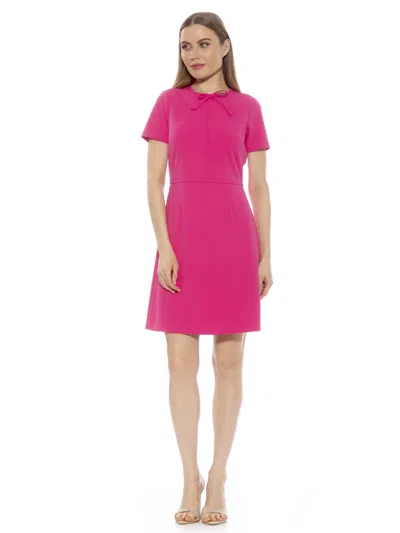 Alexia Admor Eira A-line Dress In Pink