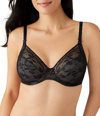 Wacoal Lifted In Luxury Underwire Bra In Black