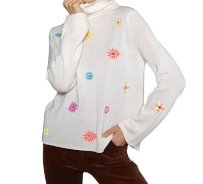Lisa Todd Lucky Charms Sweater In Winter White In White