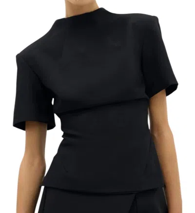 Rachel Gilbert Mya Top In Black