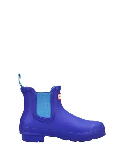 Hunter Women's Original Chelsea Rain Boot In Indigo In Multi