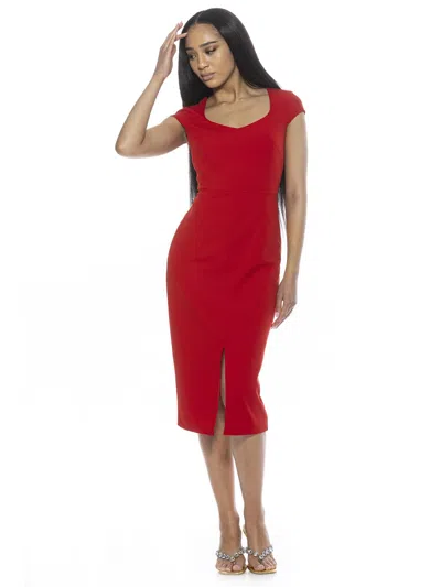 Alexia Admor Gia Dress In Red