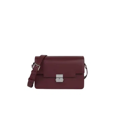 We-ar4 Retro Shoulder Bag In Oxblood In Red