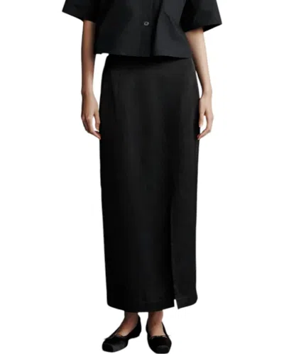 Twp I Feel A Sin Coming On Midi Pencil Skirt In Black