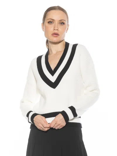 Alexia Admor Leona Sweater Top In Multi