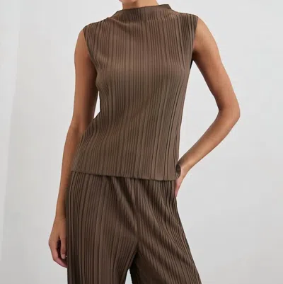 Rails Trea Top In Morel In Multi