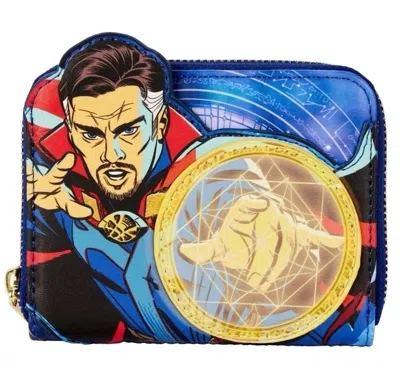 Loungefly Women's Marvel Dr Strange Multiverse Wallet In Glow In The Dark In Multi