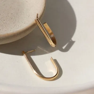 Token Jewelry Jada Earings In Gold In Gold