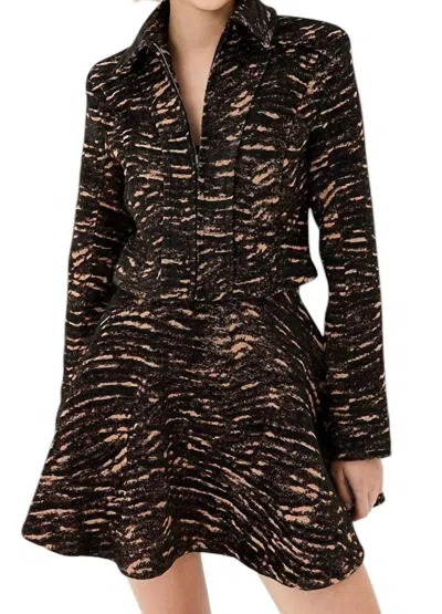 Ulla Johnson Adoni Jacket In Onyx In Black
