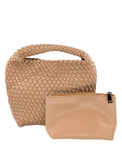 Bc Handbags Women's Lacey Mini Hobo Bag In Taupe In Grey