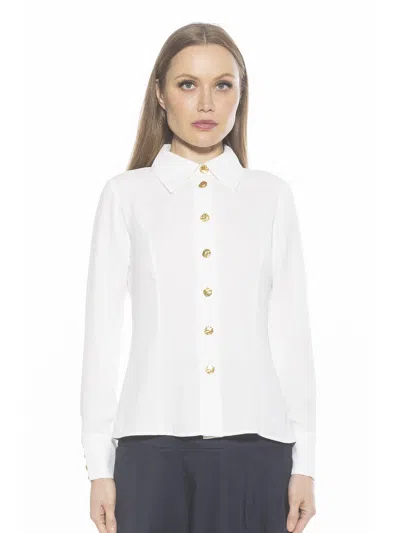 Alexia Admor Leland Button-up Shirt In Multi