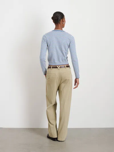Alex Mill Albertina Cardigan In Azure/ivory