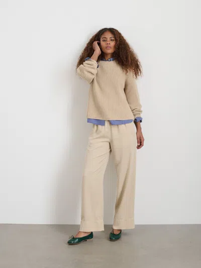 Alex Mill Amalie Pullover Sweater In Sand