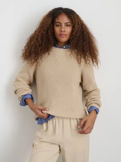 Alex Mill Amalie Pullover Sweater In Sand