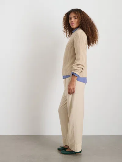 Alex Mill Amalie Pullover Sweater In Sand