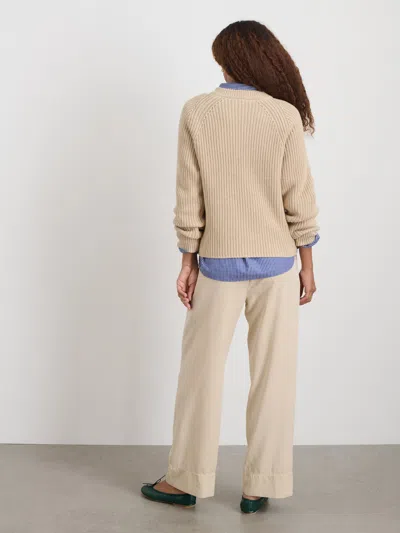 Alex Mill Amalie Pullover Sweater In Sand